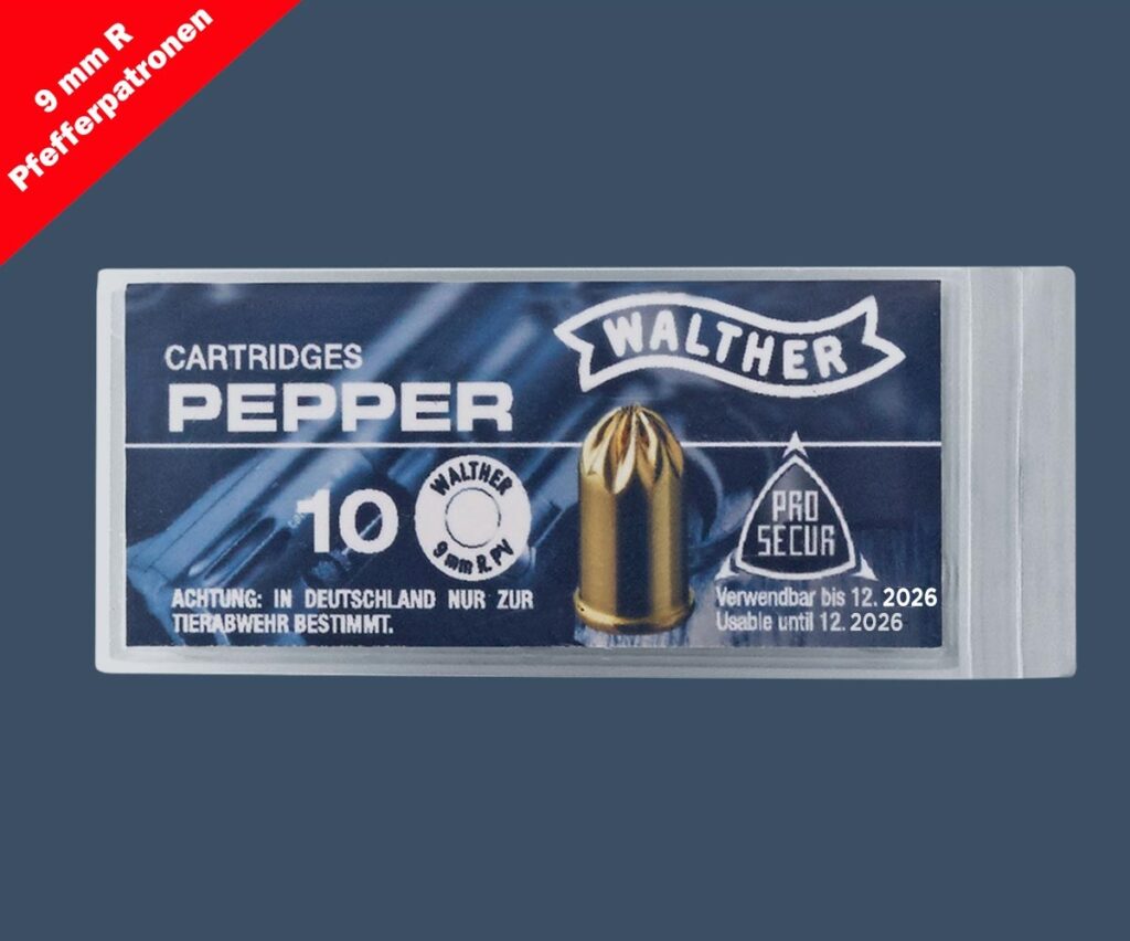 Патроны перцовые 9 мм (Walther) для револьверов